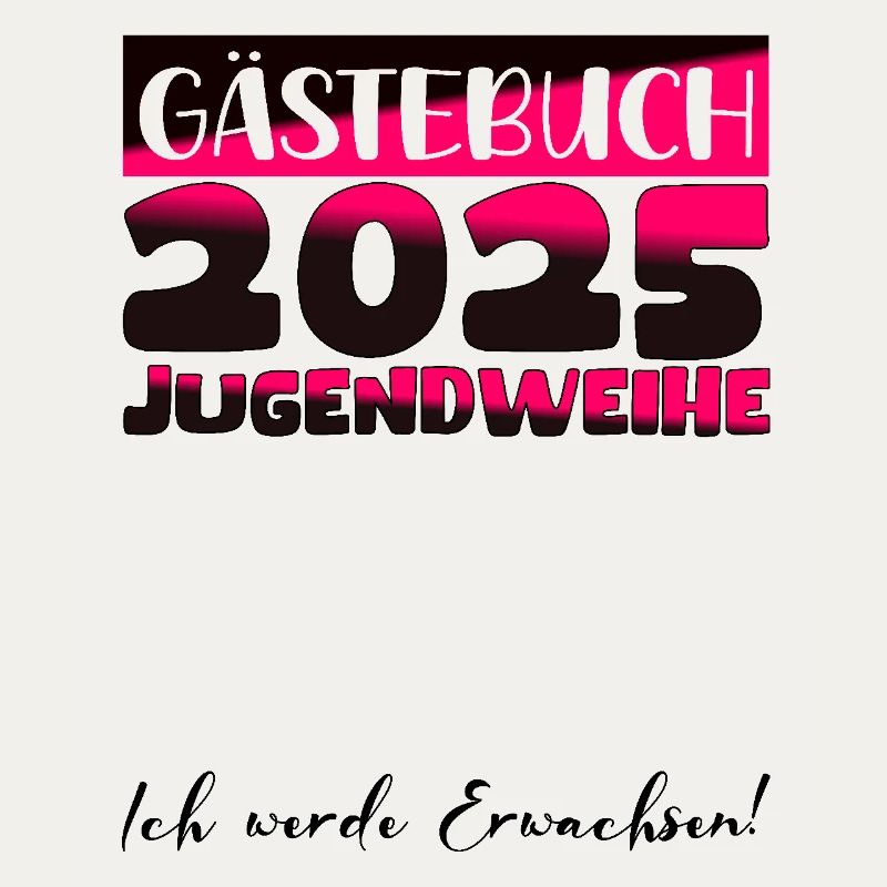 Jugendweihe 2025 Gästebuch Geschenk Mädchen Jungen