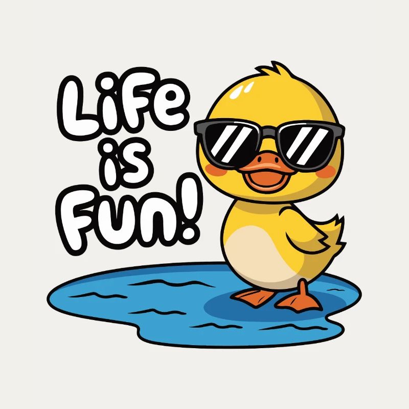DUCK, LIFE IS FUN