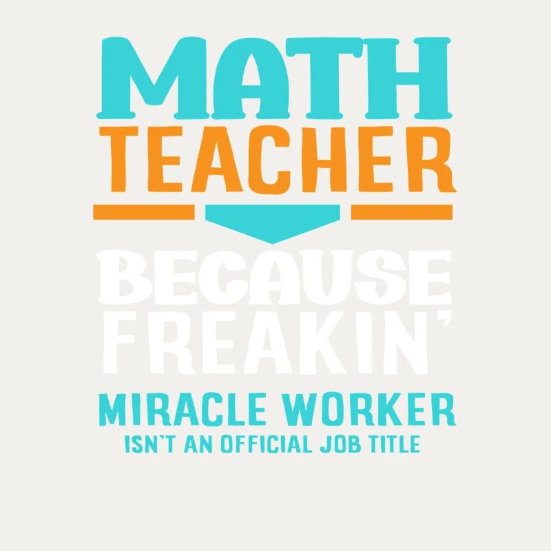 Math Teacher Math Gift