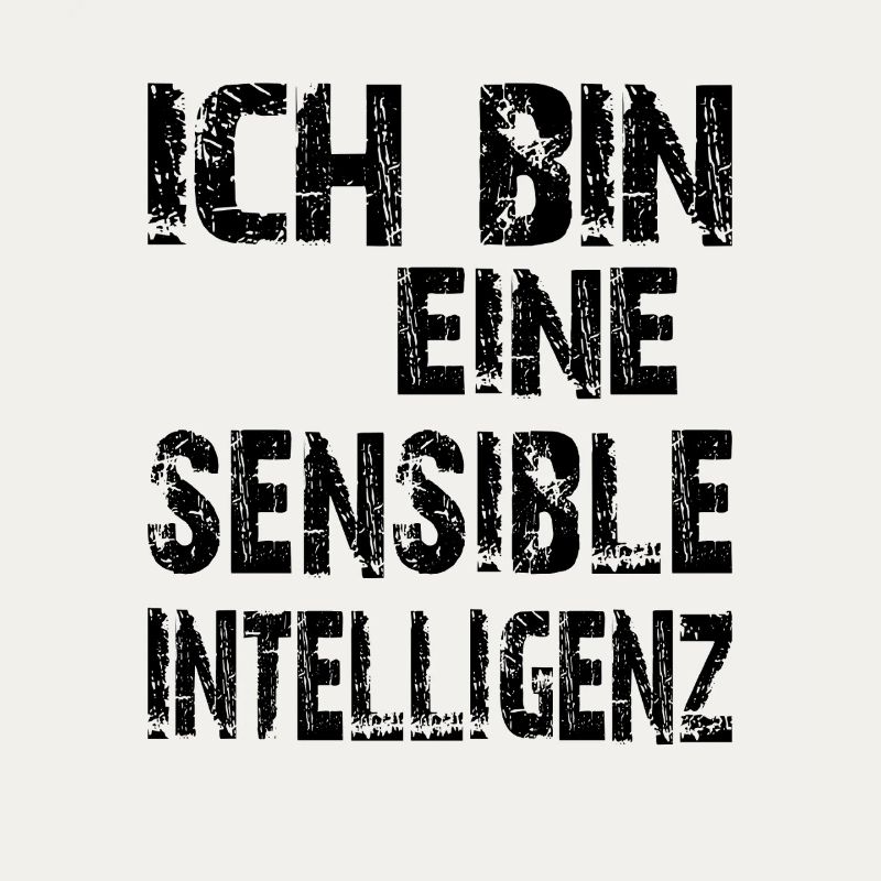 KI Spruch Ich bin eine sensible Intelligenz