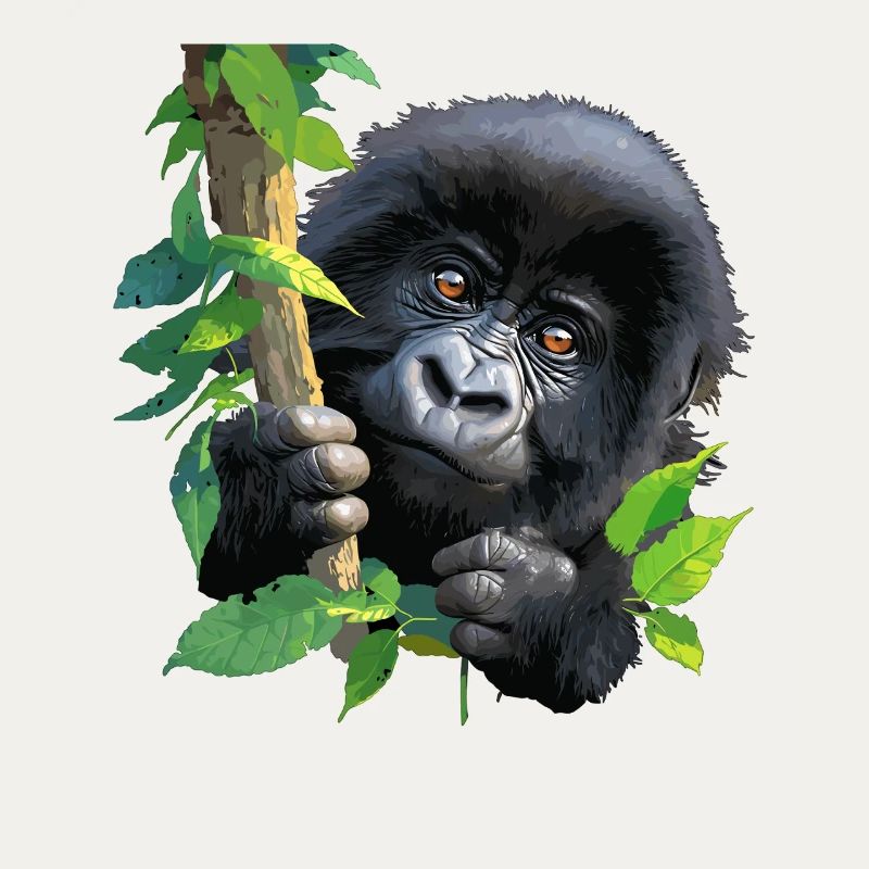 Mountain gorillas Mountain gorilla