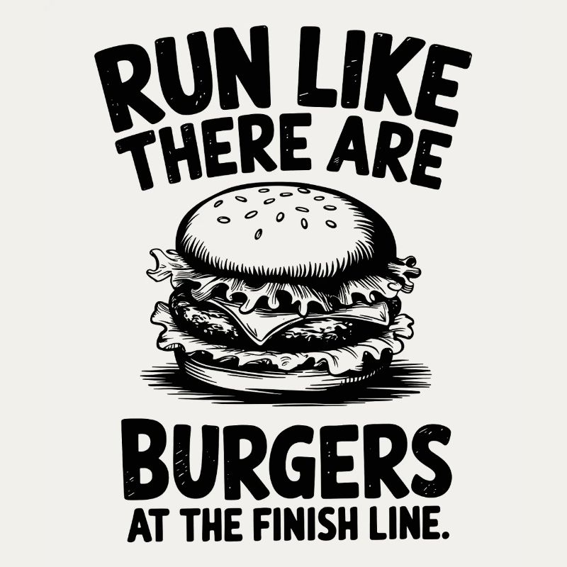 Courez comme un marathonien : Burger à la ligne d’arrivée