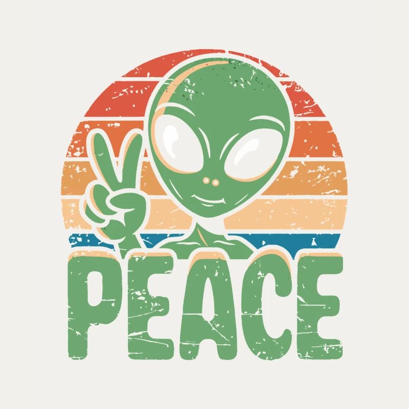 Alien UFO Peace