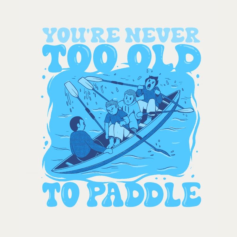 Drachenboot Never Too Old To Paddle