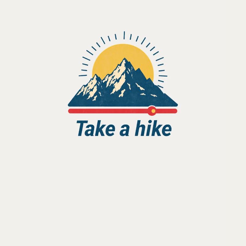 Take a Hike Mountain Sunrise