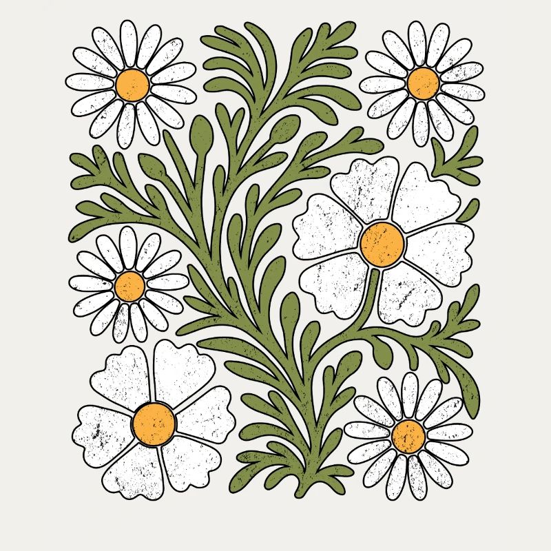 Boho Gänseblümchen
