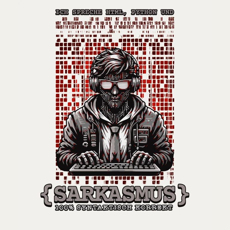 I speak HTML, Python and sarcasm