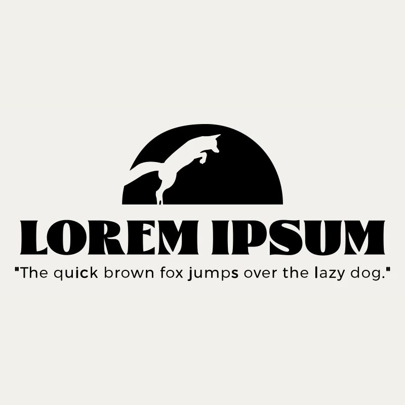 Lorem Ipsum „The quick brown ...