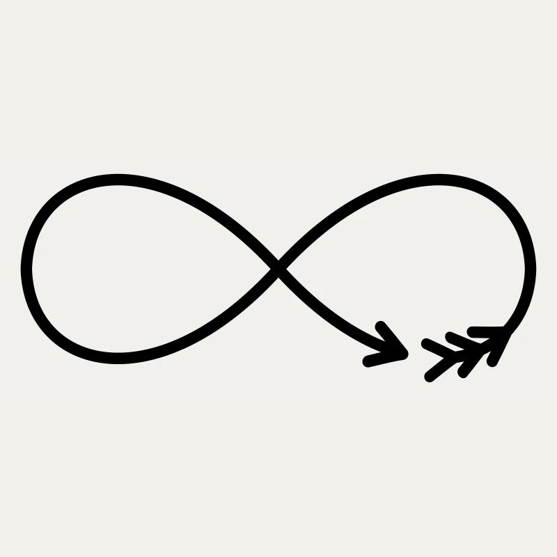 Infinity Sign Arrow Gift Love