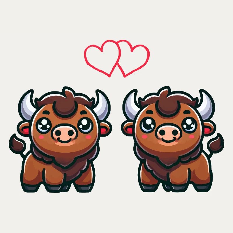 Bison Comic Love