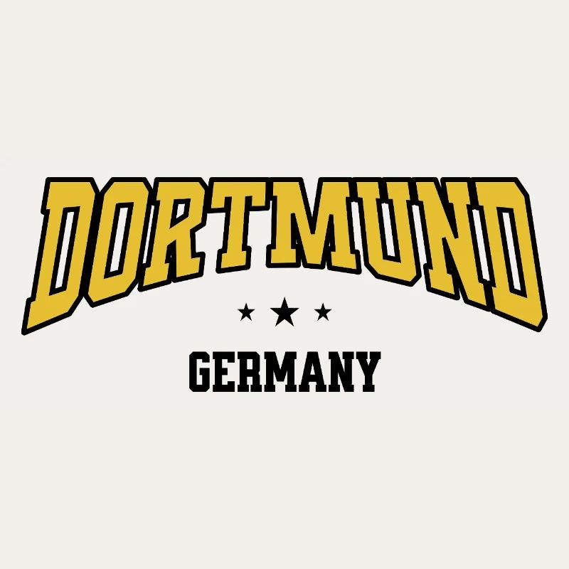 Dortmund Curved Schrift Design