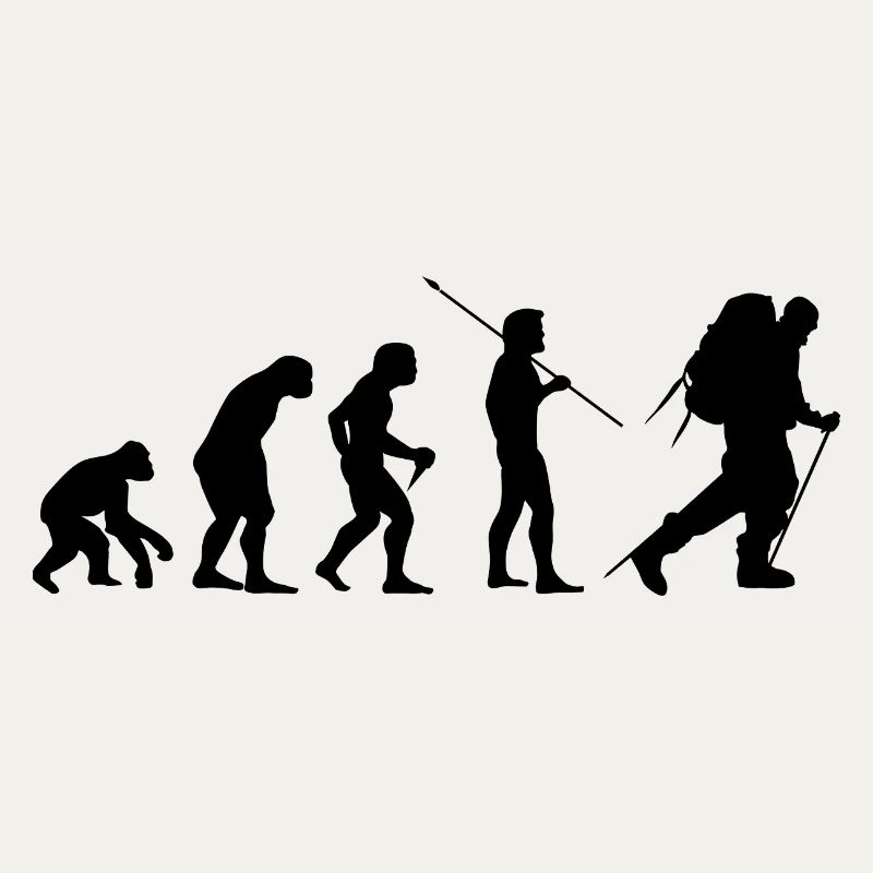 Evolution Wandern – Vom Affen zum Wanderer