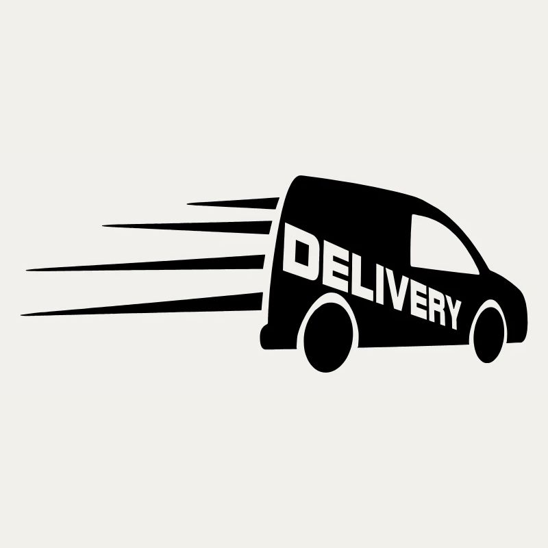 Van logo with text cut out