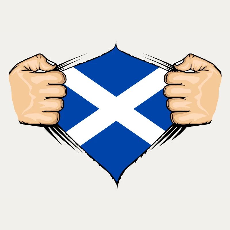 Conception du drapeau de l’Écosse