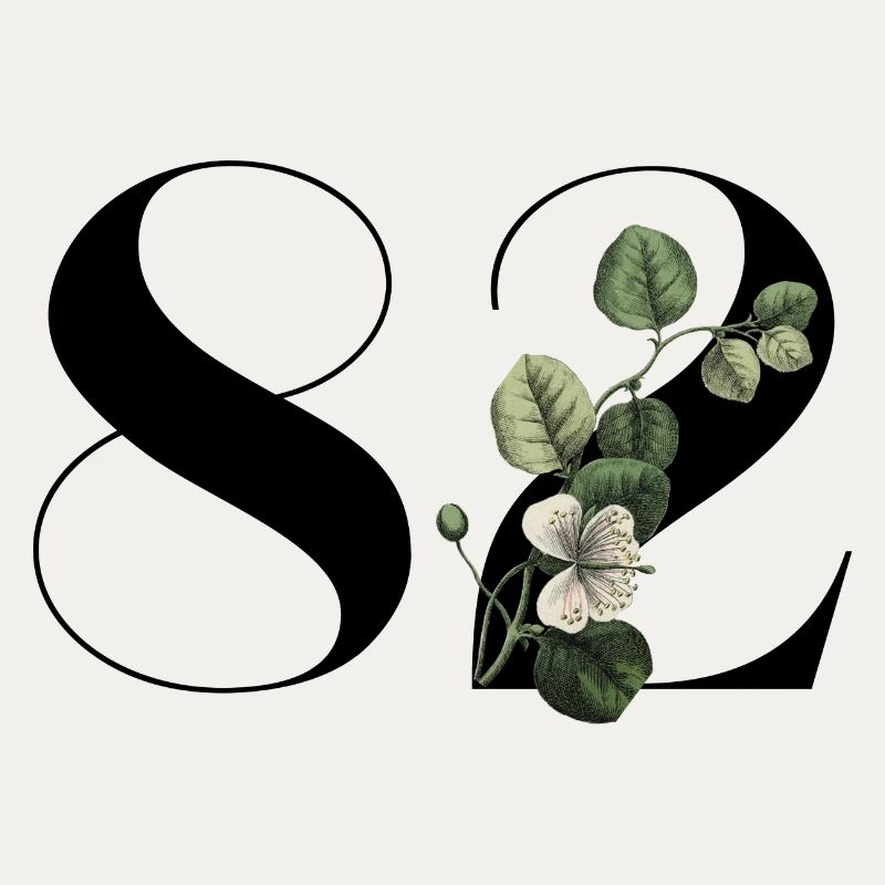 Nummer 82 Blumengrün - 82. Blumengeburtstag
