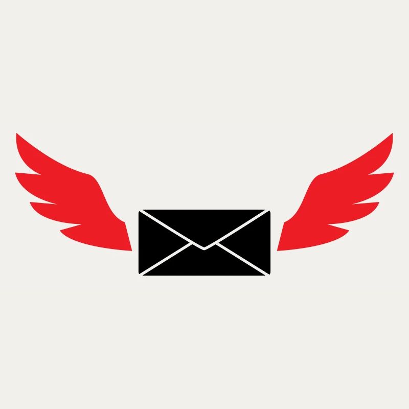 Express Mail Envelope Winged Post