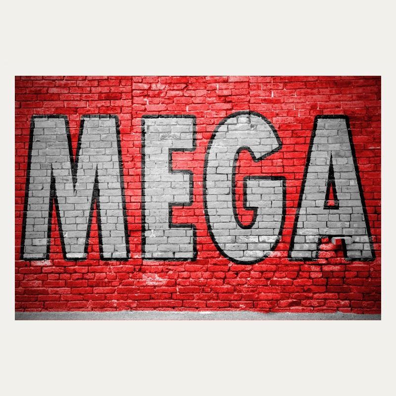 Mega Brick Wall Graffiti