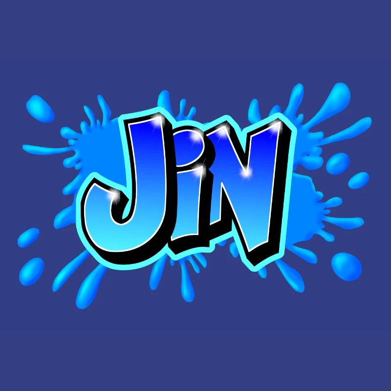 Graffiti JIN Printable on everything!!