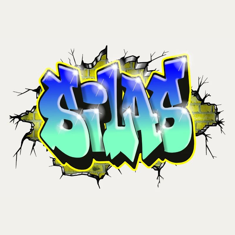 Graffiti SILAS scratch gift BIRTHDAY BIRTH
