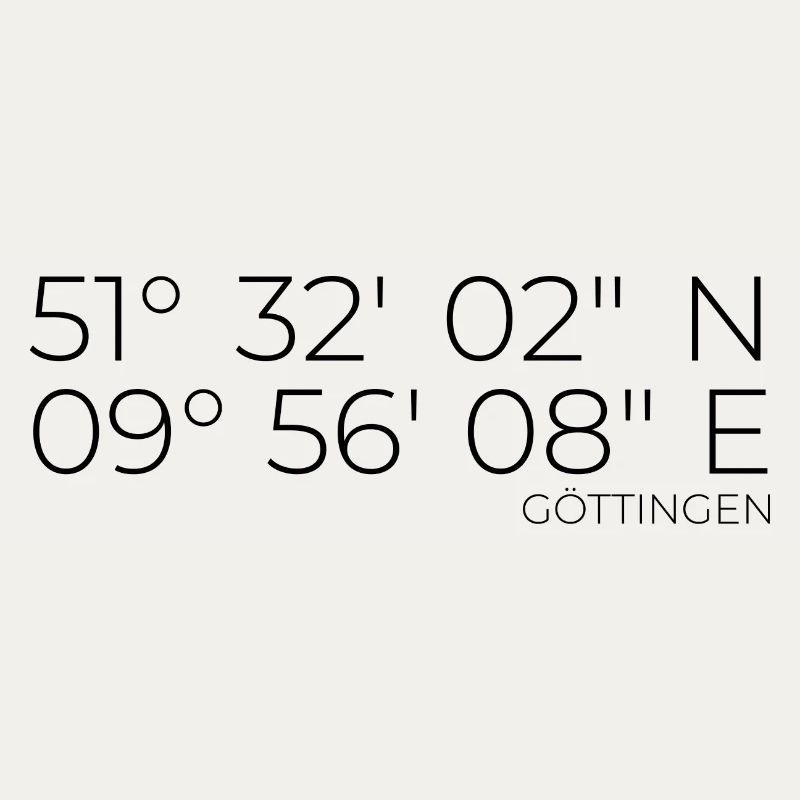 Coordinates Göttingen