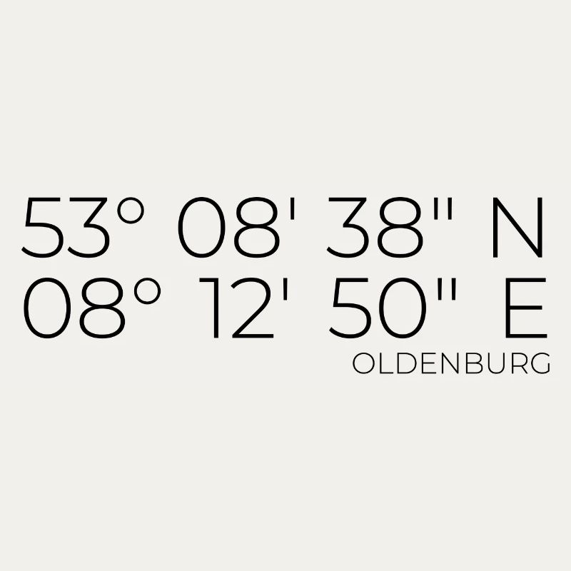 coordinates Oldenburg