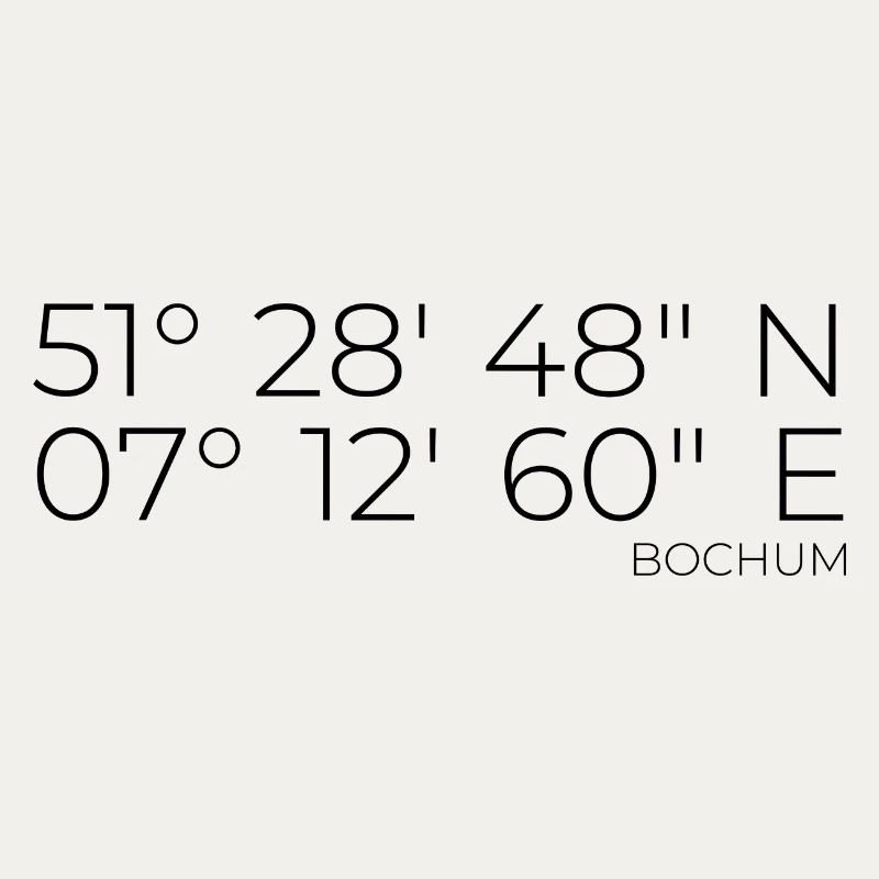 coordinates Bochum