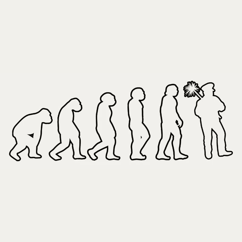 Schornsteinfeger Essenkehrer Evolution Kaminkehrer
