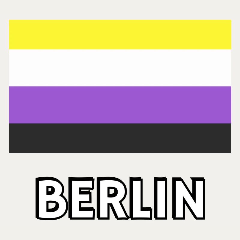 Non binary Pride Flag Berlin