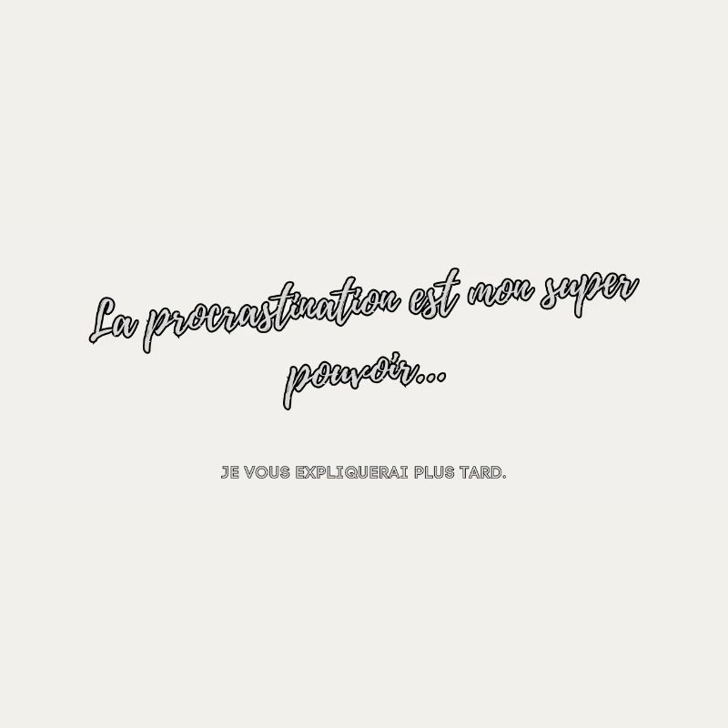 Procrastination