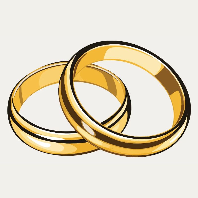 Eheringe Symbol Hochzeit