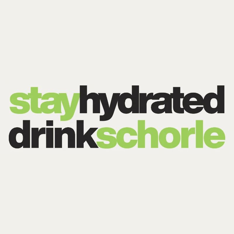 Restez hydraté - buvez du spritzer