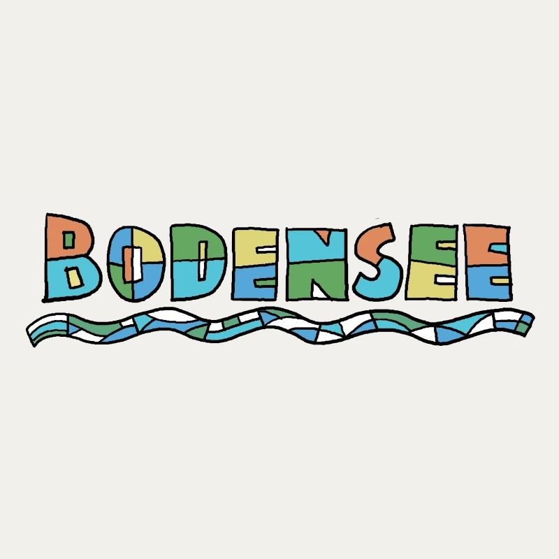Bodensee Farbschrift