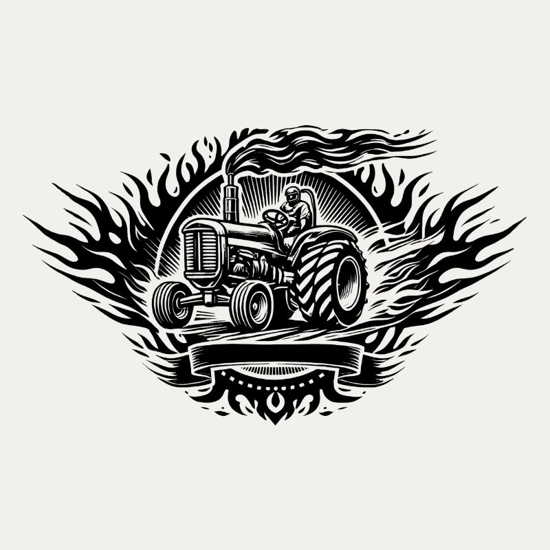 Tractor Pulling Logo
