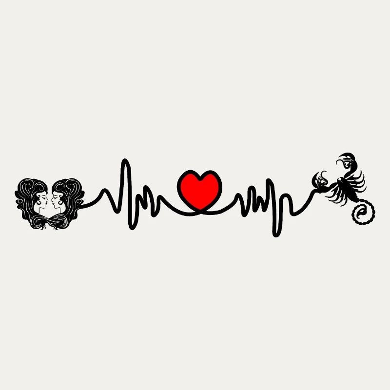 Fréquence cardiaque cardio Gémeaux Scorpion