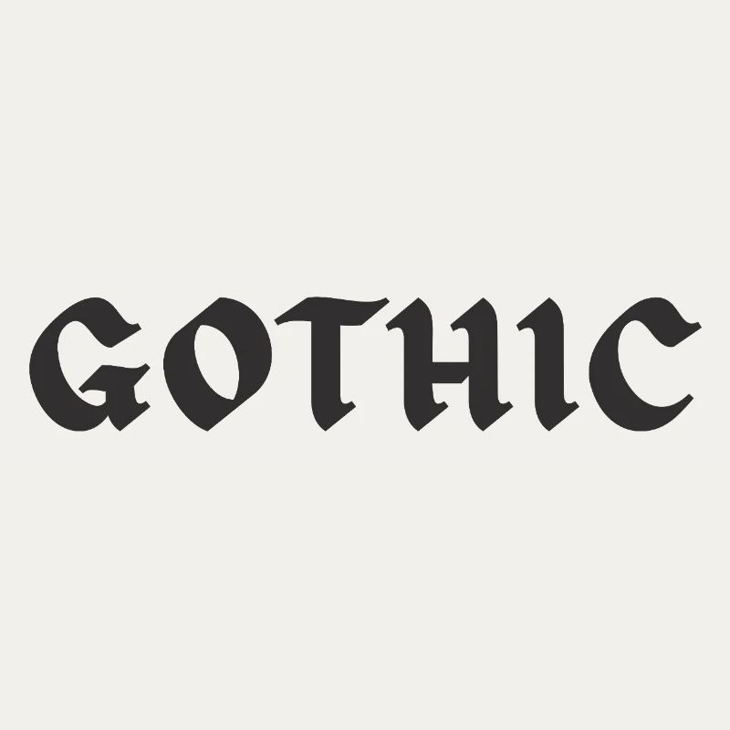 Édition Gothique Noir