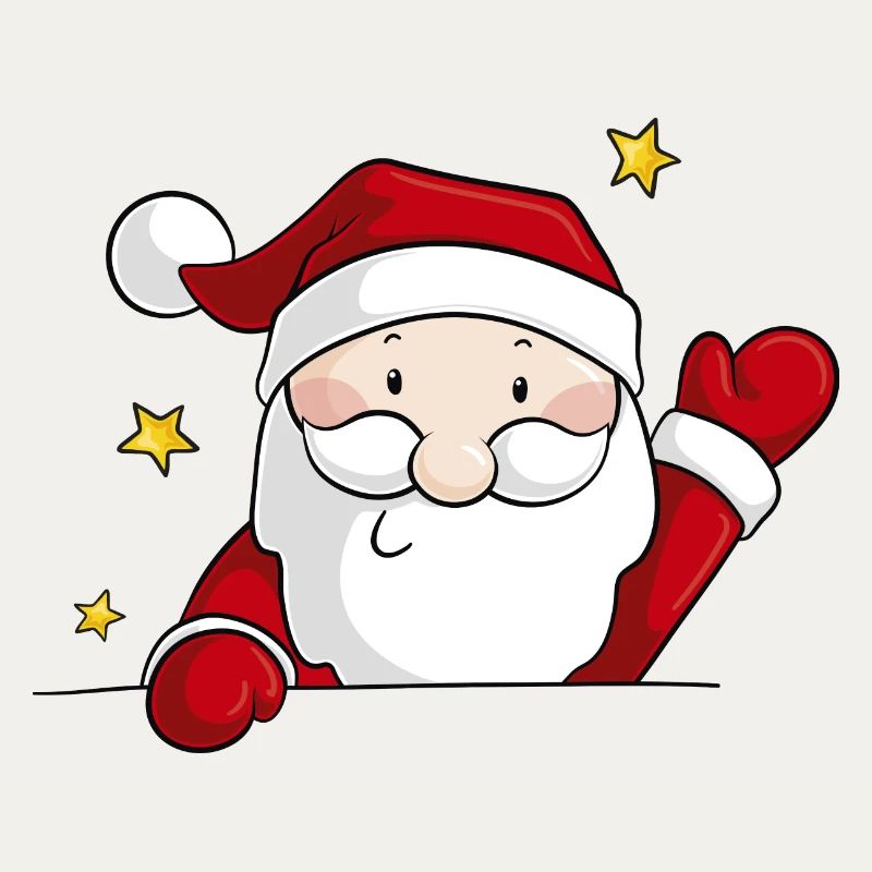 Comic Santa Claus