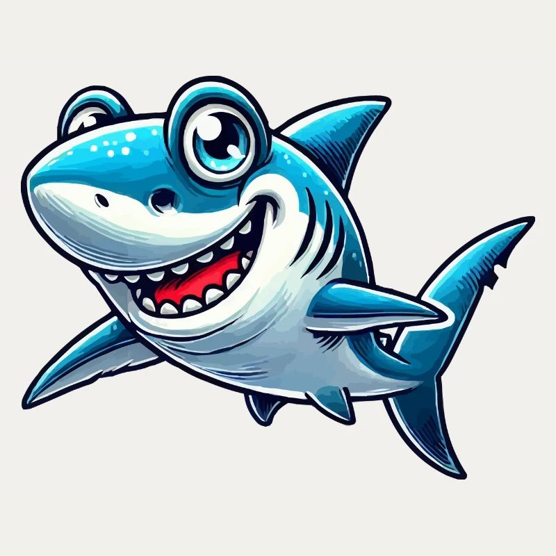 hai shark comic