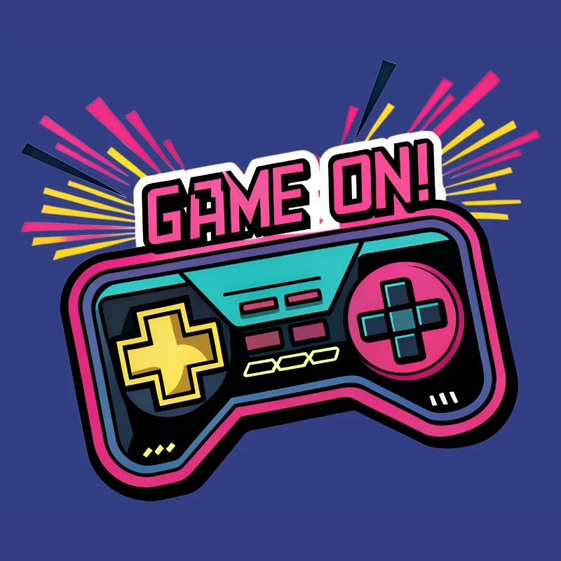 GAME ON. GAMECONTROLLER. SPIELPAD