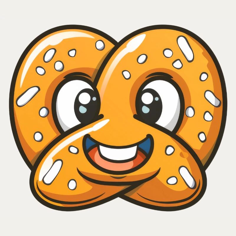 Cute Pretzel Comic
