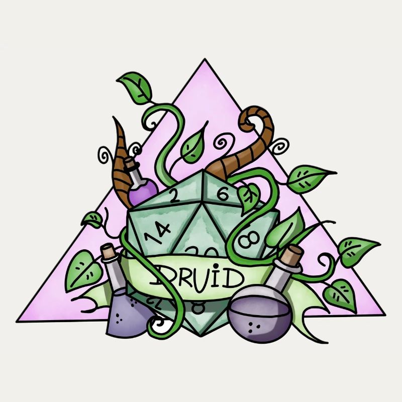 Druid | RPG | Magisch | Nerdy Stuff | Handmade |