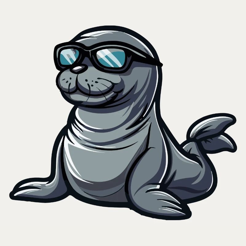 Robbe Tier Comic Cool