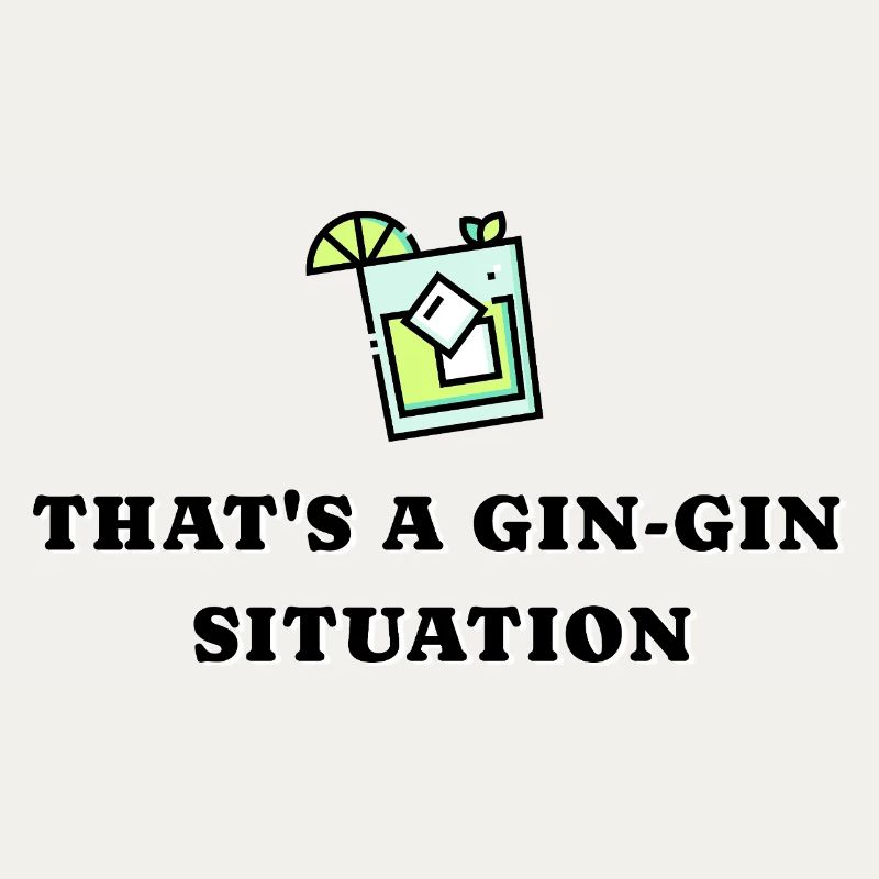 C’est une situation gin-gin drôle de cocktail