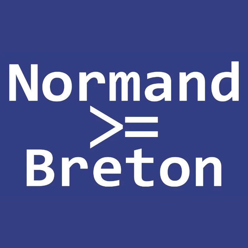 Normannisch größer oder gleich Bretonisch