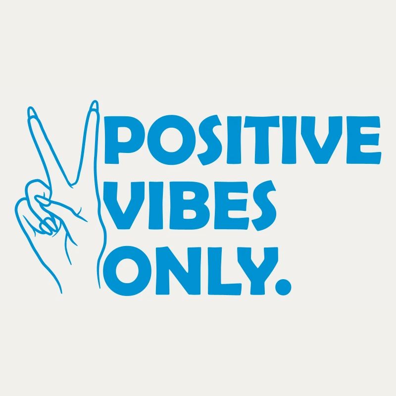 Solo vibrazioni positive dell'atteggiamento