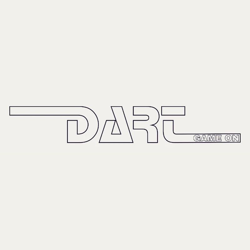 Dart,Darts,DART-GAME ON Schwarz
