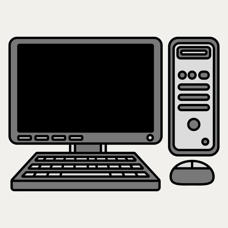 Computer Tastatur Maus Bildschirm