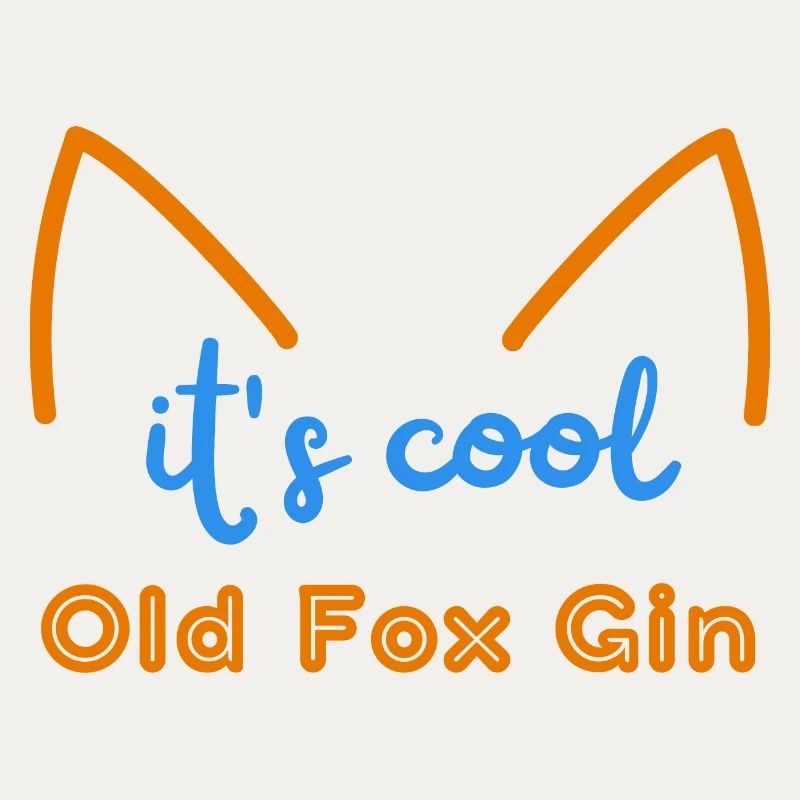 son cool OLD FOX Gin -Bunt