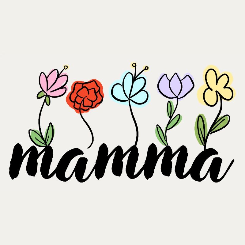 Mamma - Blumen Muttertag Mutter
