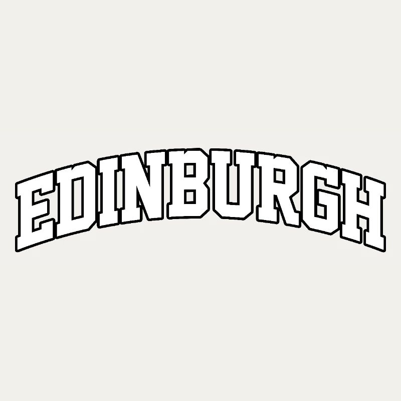 Edinburgh logo: Elegant collegiate design