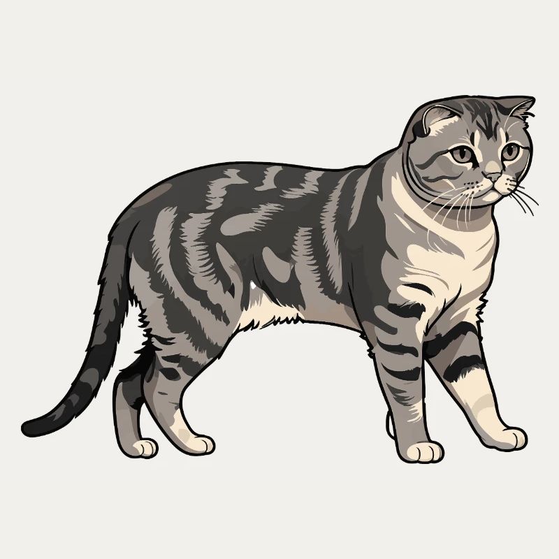 Pliage écossais - Cat Pet Design